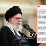 Trump anuncia presunta muerte del supremo líder iraní